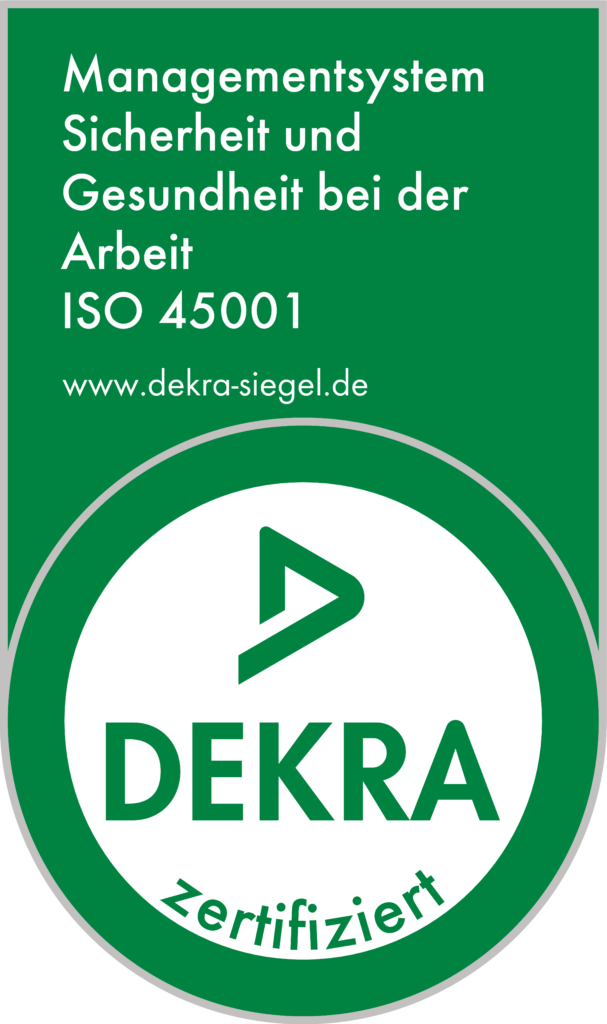 DEKRA-zertifiziert: Arbeitsschutzmanagement ISO 45001